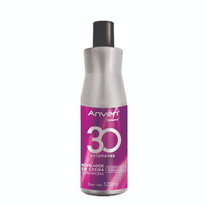 REVELADOR EN CREMA 30 VOL. 120 ml ANVEN 