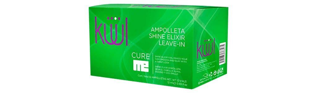 AMPOLLETA SHINE ELIXIR LEAVE-IN 12 piezas KUUL