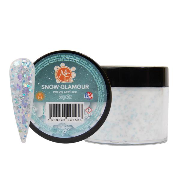 Polvo acrilico 2oz SNOW GLAMOUR