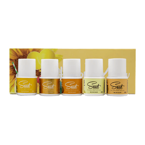 COLECCIÓN HAPPY YELLOW (colores amarillos) 5pz 10ml c/u SWEET 