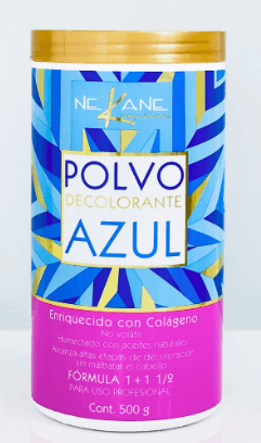 Polvo decolorante Azul 500g