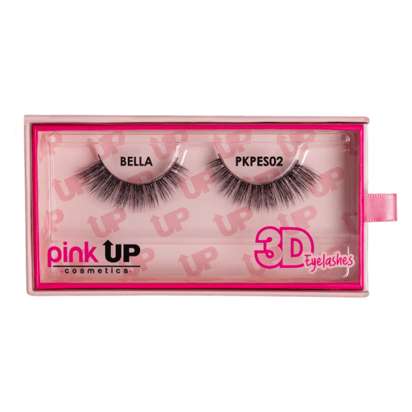 EYELASHES 3D BELLA PINK UP