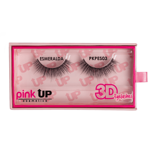 EYELASHES 3D ESMERALDA PINK UP