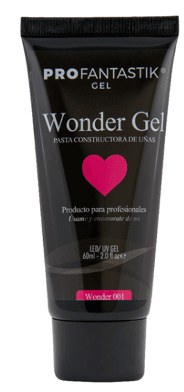 WONDER GEL PASTA DE 60 ml (ICOLORES 1,2,3,4,5 Y SOFT WHITE) PROFANTASTIK