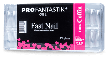 SISTEMA FAST NAILS 500 TIPS NUDE  