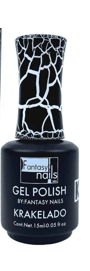 Gel Crackle Negro 15 ml Fantasy Nails