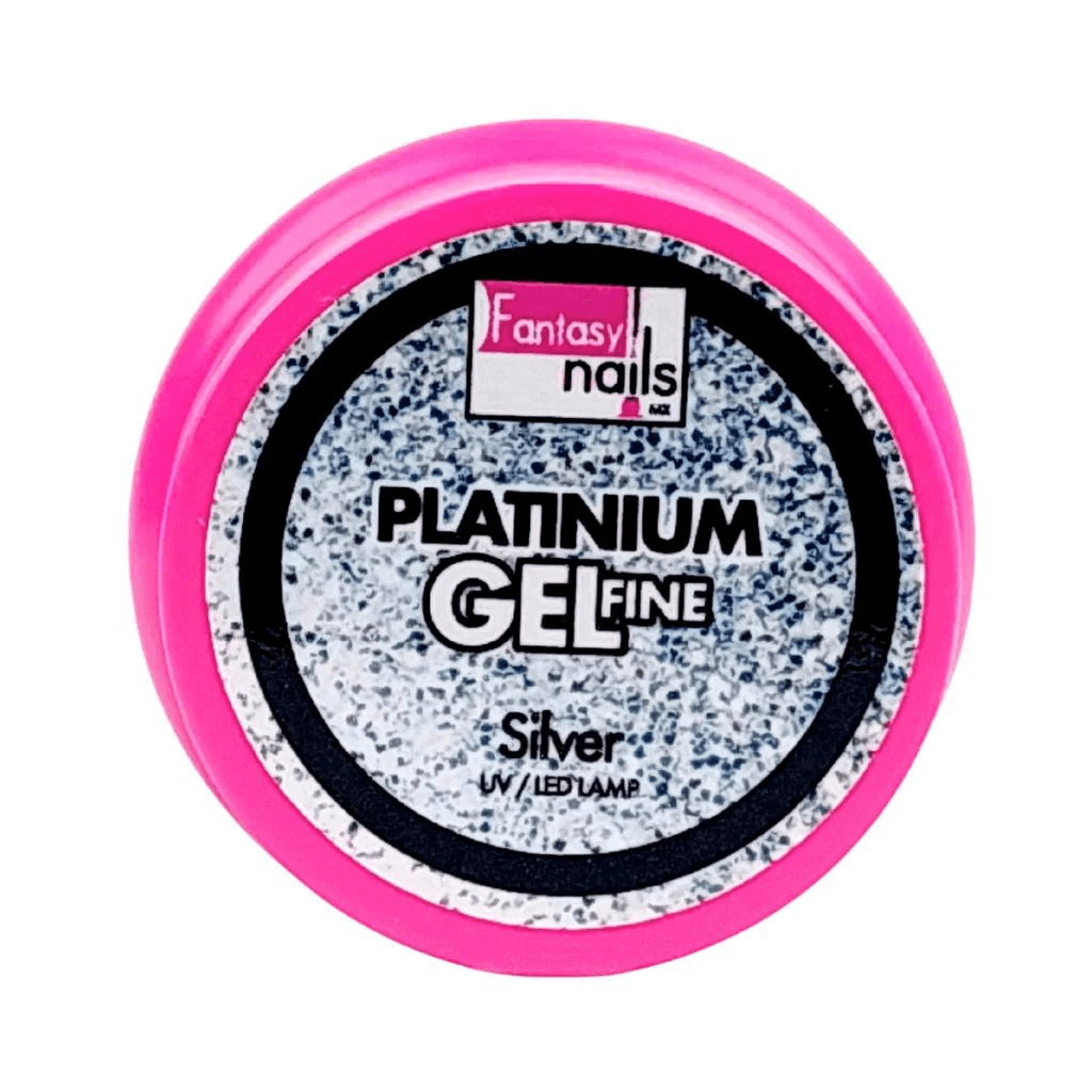 Gel Platinium Fine Silver Fantasy Nails