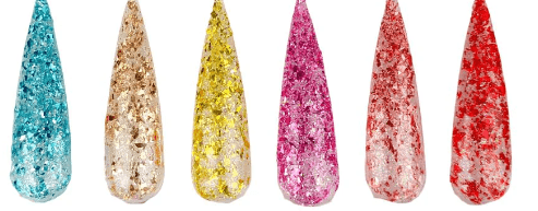 Gel Colección Ariel 6 pzas Fantasy Nails