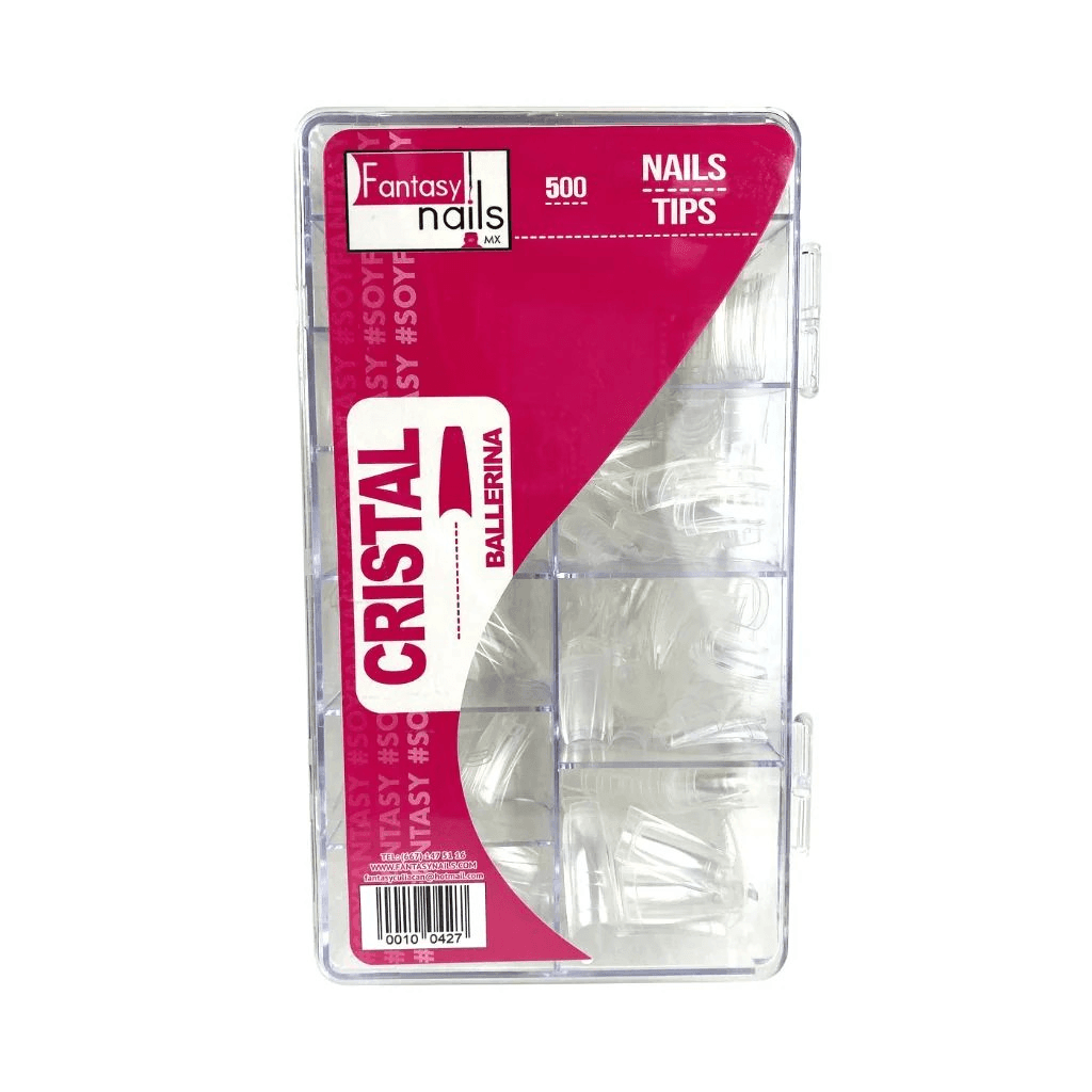 Tip Ballerina Crystal 500 pzas FANTASY NAILS